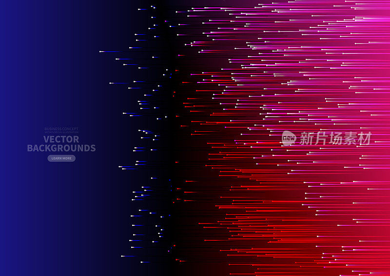 Vector abstract gradient tech light background